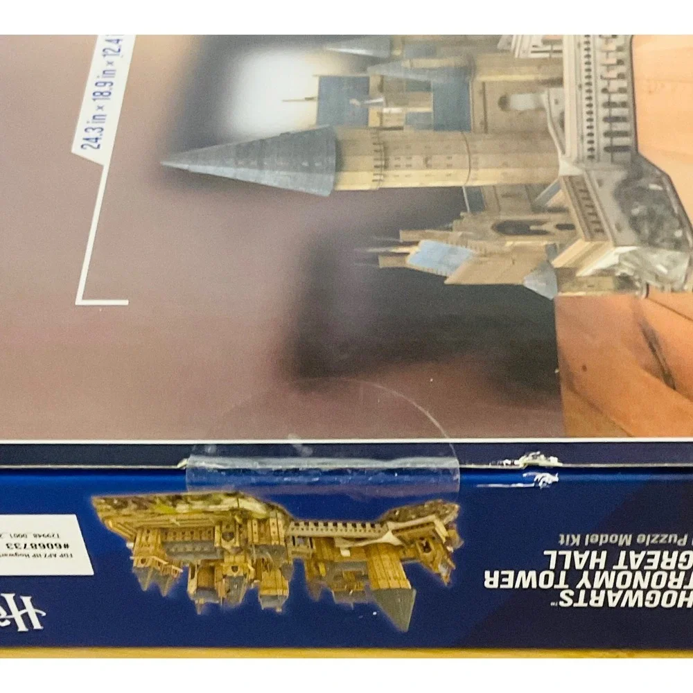 Harry Potter 4D build Hogwarts astronomy‎ tower great hall puzzle 384 pc display